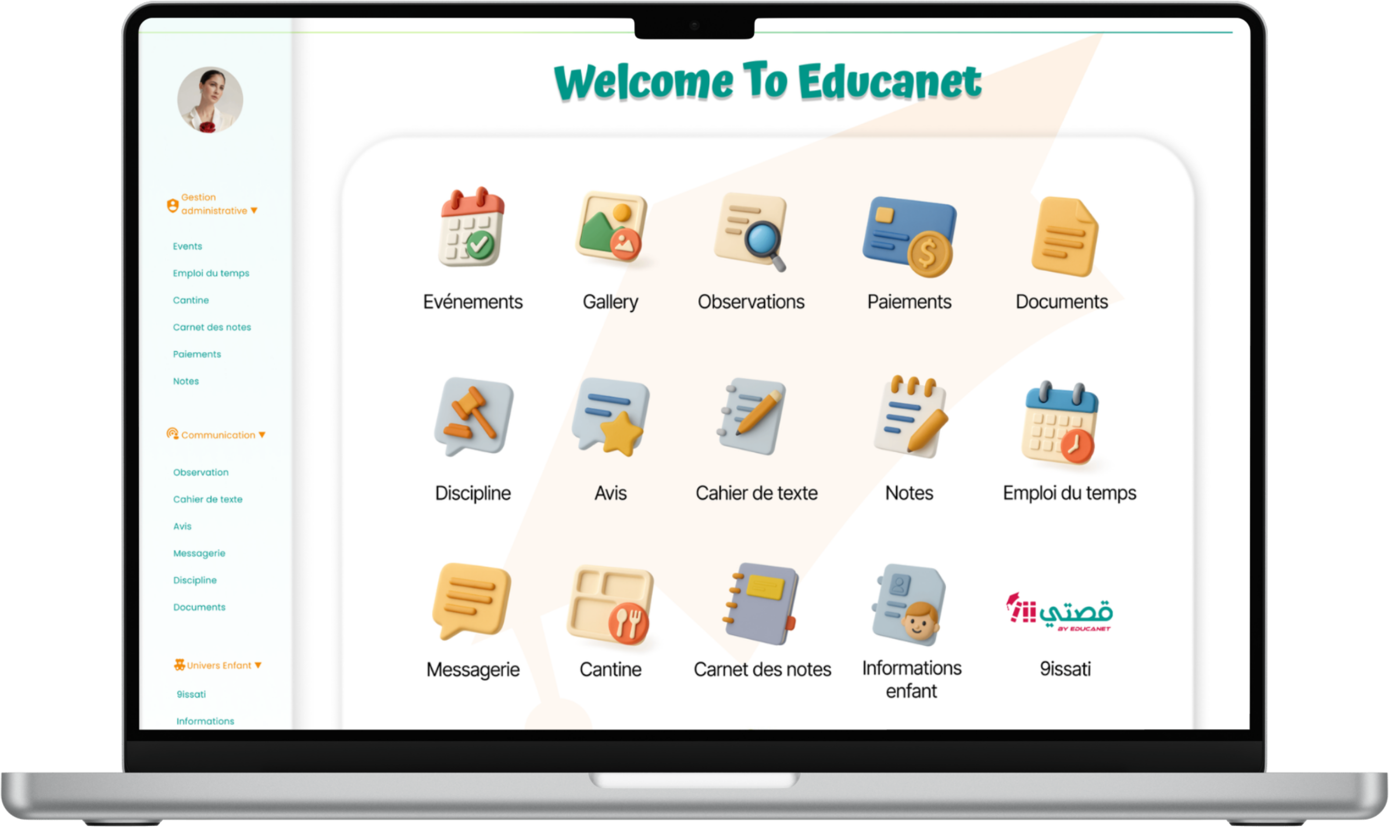 Educanet Dashboard